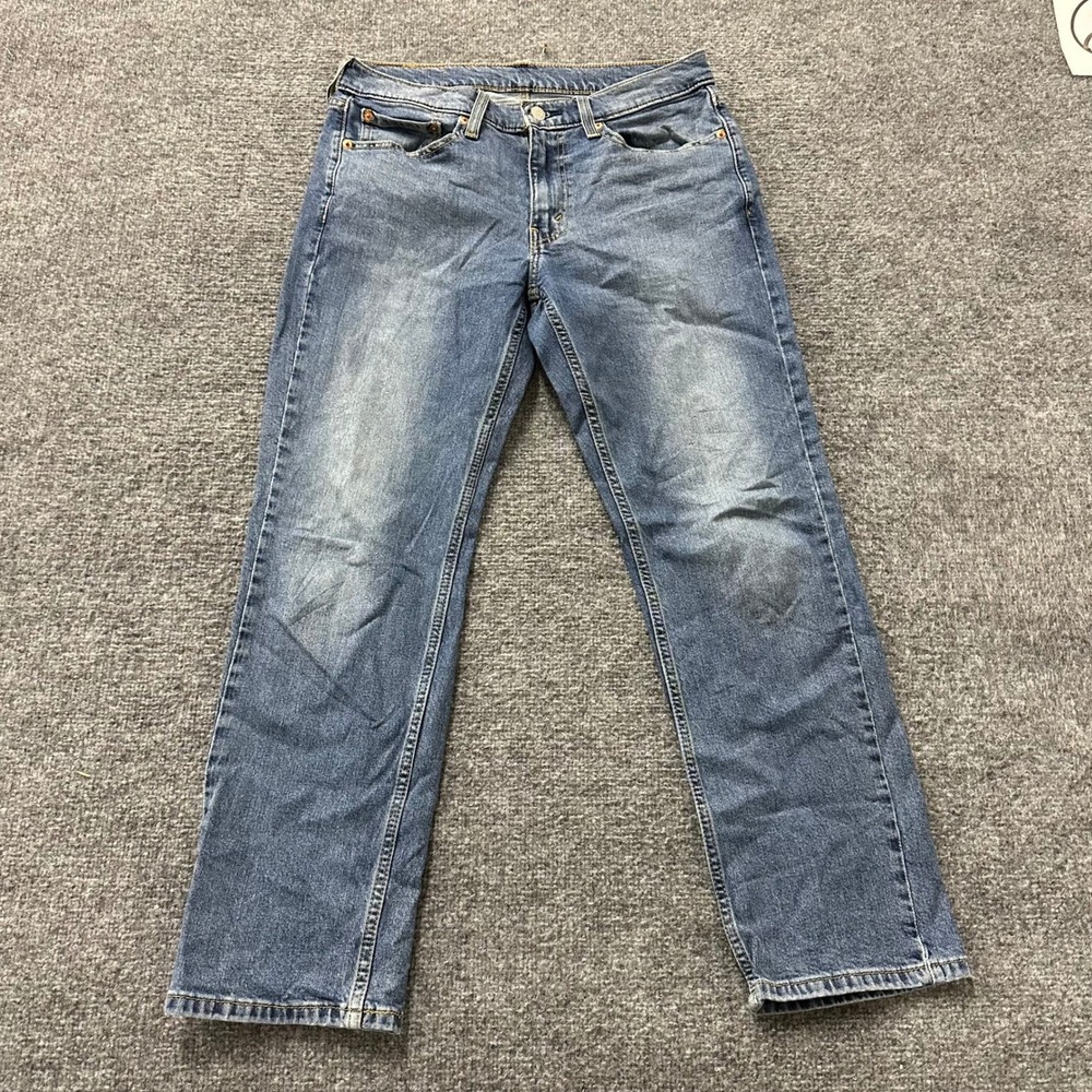 Levi's Jeans Mens Size 32x30 Blue 514 Straight Fit Stretch Denim Casual Pants